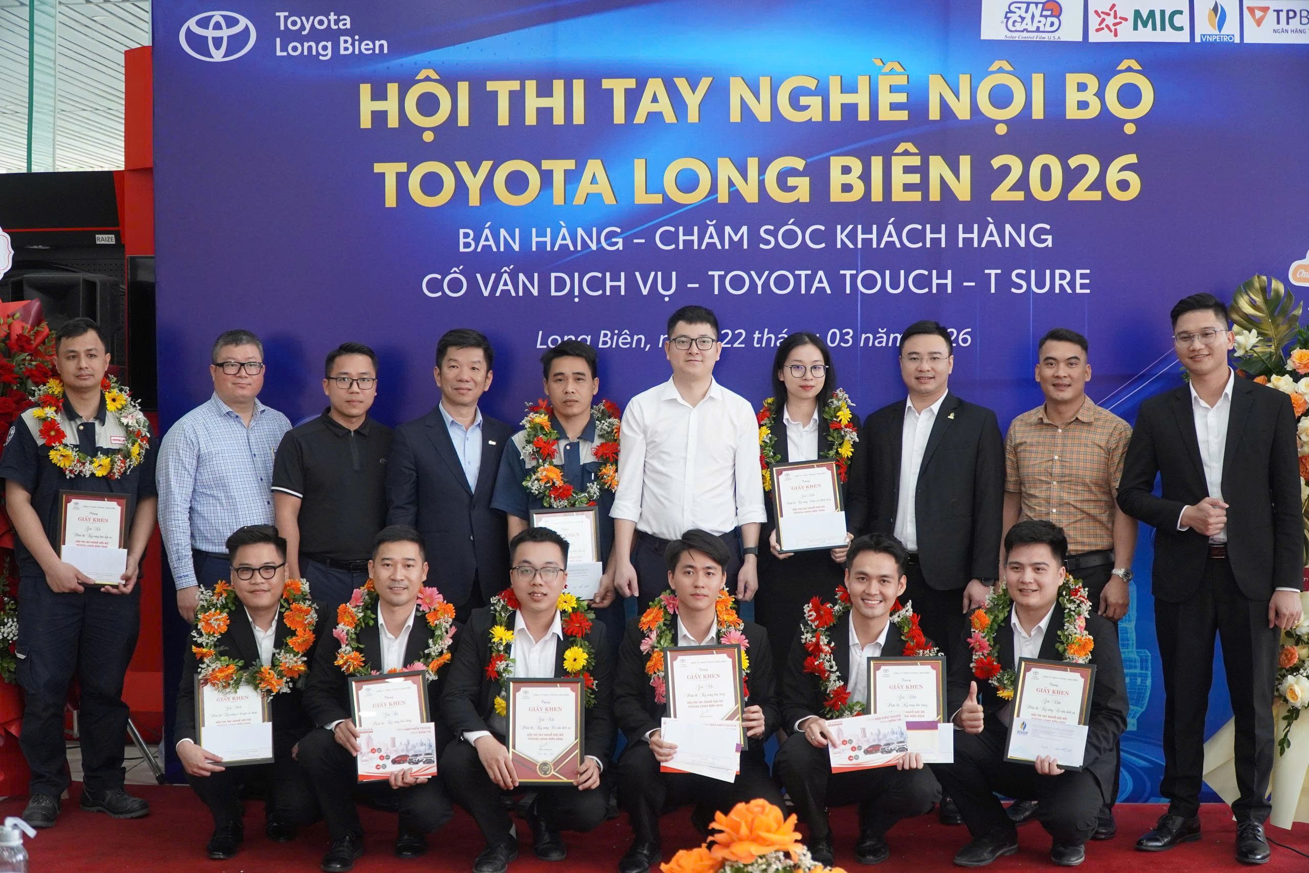 Hội thi tay nghề nội bộ Toyota Long Biên 2026 – Nơi hội tụ những cá nhân xuất sắc