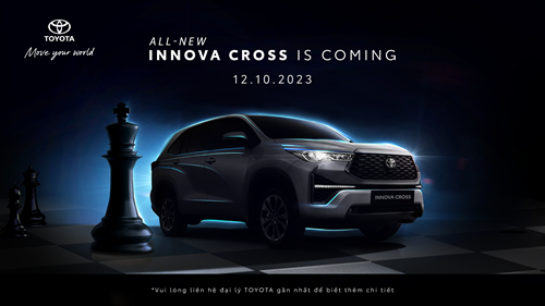 Toyota Innova Cross hoàn toàn mới sắp ra mắt tại Việt Nam