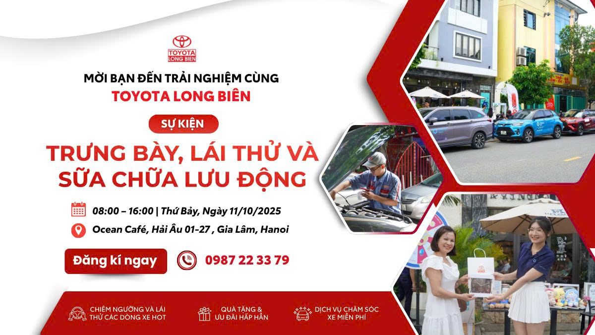 TRẢI NGHIỆM SỰ KIỆN ĐẶC BIỆT – HOÀN TOÀN MIỄN PHÍ TẠI GIA LÂM