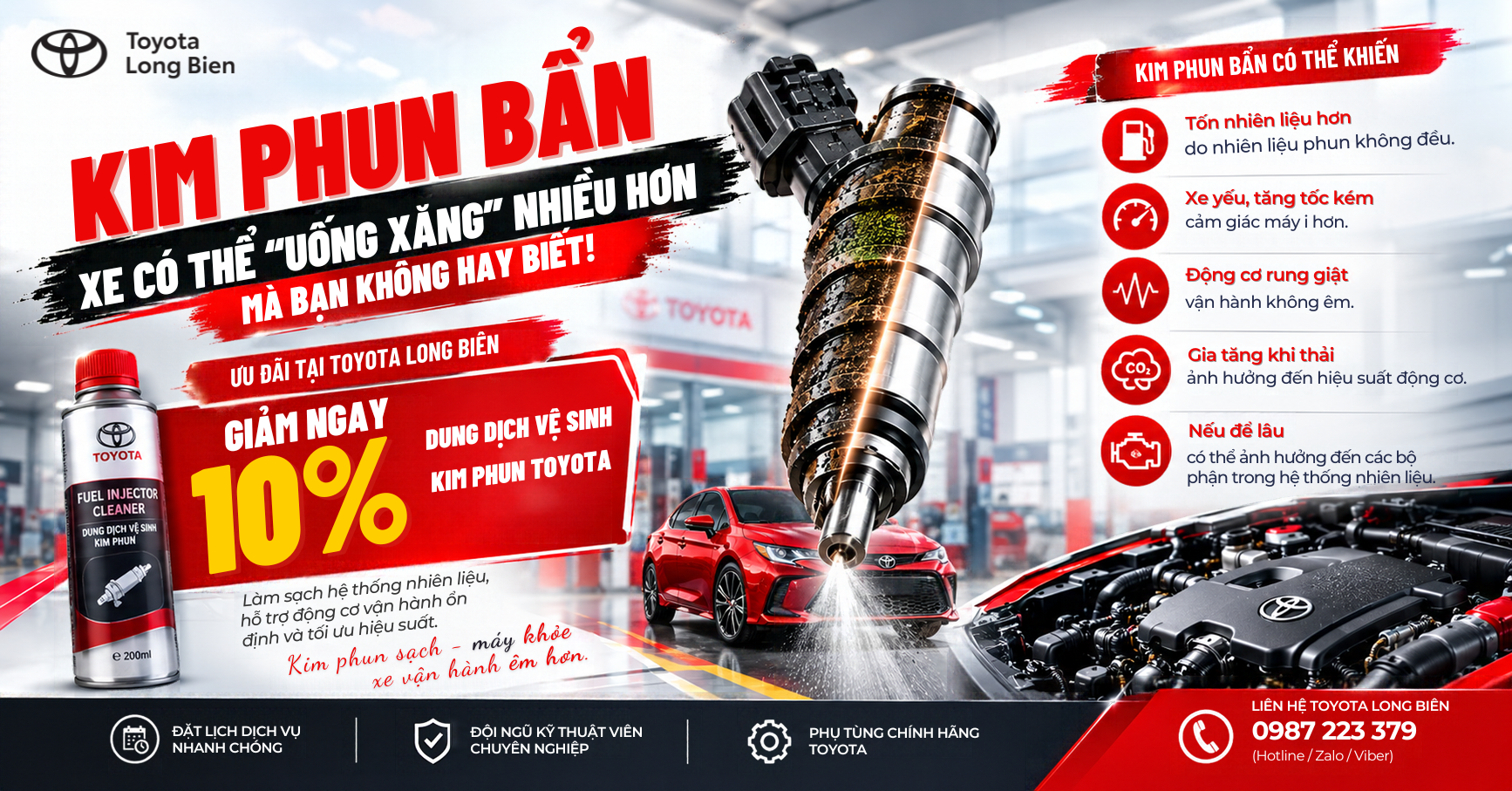XE HAO XĂNG, YẾU MÁY, RUNG GIẬT? KIM PHUN CÓ THỂ LÀ MỘT TRONG NHỮNG NGUYÊN NHÂN