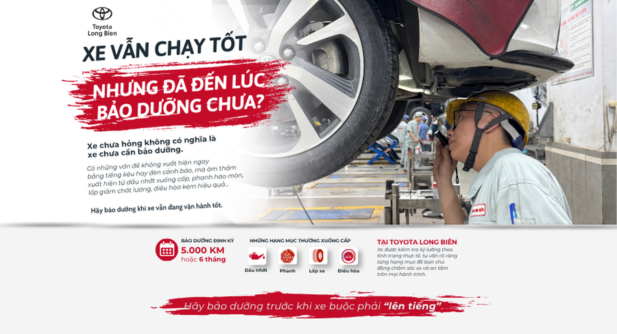 XE VẪN CHẠY TỐT – NHƯNG ĐÃ ĐẾN LÚC BẢO DƯỠNG CHƯA?
