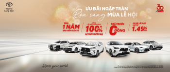 Chương Trình Khuyến Mại Tháng 12 Tại Toyota Long Biên