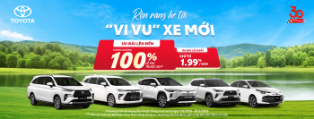 RỘN RÀNG HÈ TỚI - “VI VU” XE MỚI THÁNG 06/2025 TẠI TOYOTA LONG BIÊN
