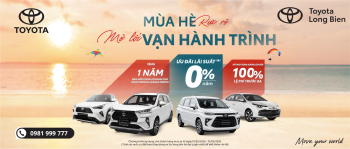TOYOTA LONG BIÊN TRIỂN KHAI CHƯƠNG TRÌNH KHUYẾN MẠI KHỦNG THÁNG 5/2026