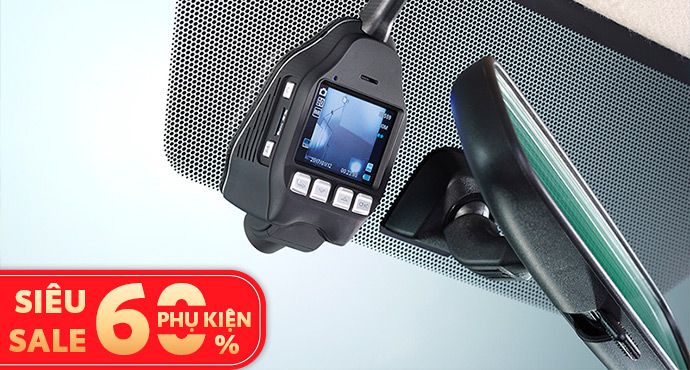 Camera hành trình có dây lắp trên xe ô tô