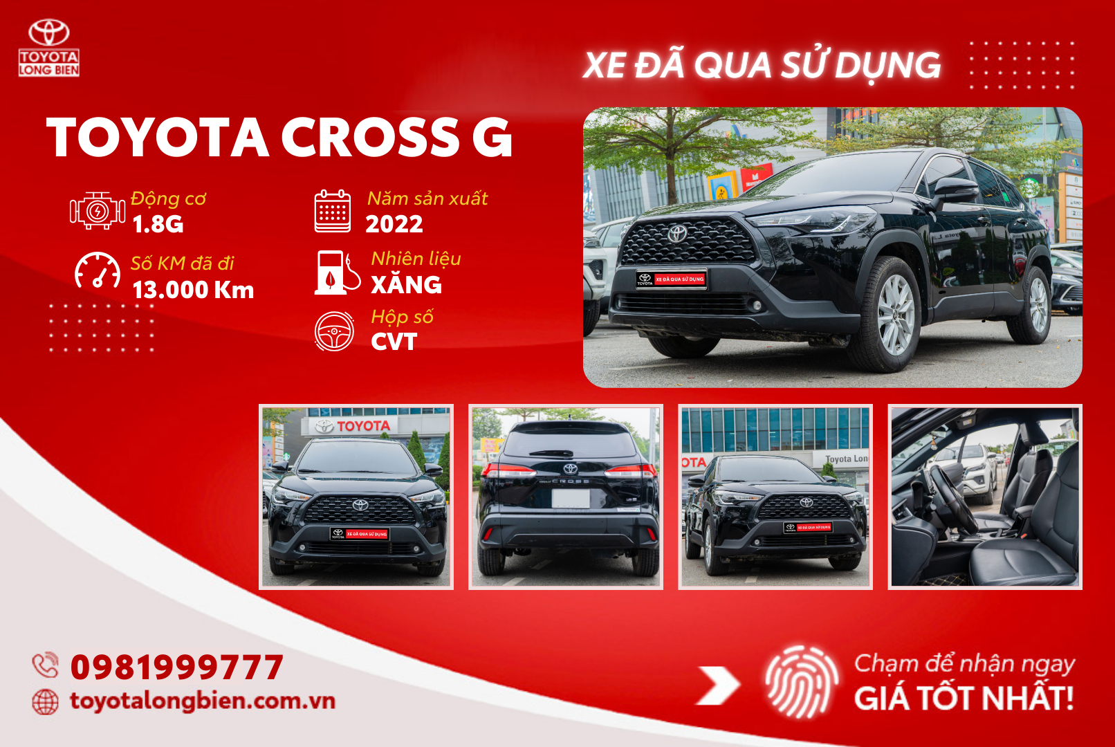 COROLLA CROSS 1.8G